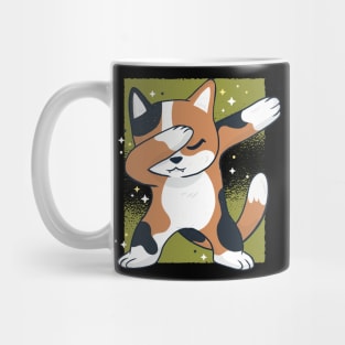 Cute Cartoon Cat Dabbing Mug